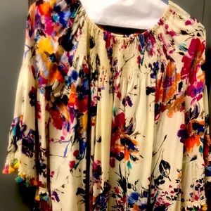 Jodifl Multi-Color Bell Sleeve Tunic